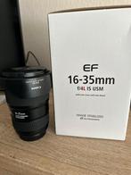 Canon EF 16-35mm f/4L IS USM – uitstekende staat!, Ophalen, Zo goed als nieuw, Groothoeklens