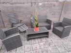 Canapé avec chaises et table pour la terrasse, Ophalen, Gebruikt