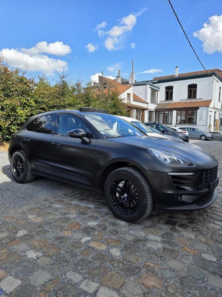 Porsche Macan S 2019, Auto's, Porsche, Particulier, Macan, Open dak, Benzine, Zwart, Zwart, Ophalen