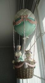 Paasdecoratie : luchtballon met koppel haasjes, Enlèvement ou Envoi, Neuf