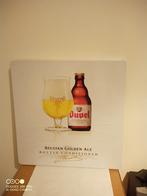 Oud blikken reclamebord Duvel Belgian Golden Ale, Verzamelen, Ophalen of Verzenden, Zo goed als nieuw, Reclamebord