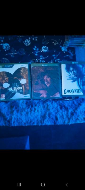 Set van 3 Xbox-games  beschikbaar voor biedingen