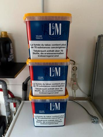 3 potten l&m 500gr ongeopend te koop. beschikbaar voor biedingen