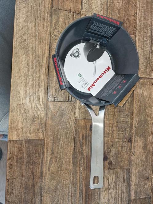 Sauspannetje Kitchenaid - nieuw, Huis en Inrichting, Keuken | Potten en Pannen, Zo goed als nieuw, Inductieplaat, Ophalen of Verzenden