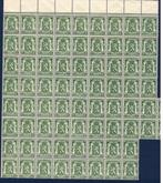 postzegels belgie nr 425 xx in veldeel van 70 stuks, Postzegels en Munten, Postzegels | Europa | België, Orginele gom, Zonder stempel