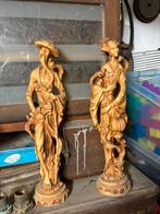 Chinese geluksbeeldjes man&vrouw, Antiek en Kunst, Ophalen