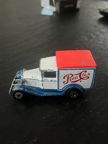 Boîte d'allumettes Pepsi Model A Ford 1979, Enlèvement ou Envoi, Comme neuf, Matchbox