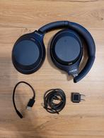 Sony WH-1000XM4 (blauw) compleet in uitstekende staat., Audio, Tv en Foto, Hoofdtelefoons, Bluetooth, Zo goed als nieuw, Sony