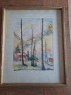 Mooie werk van A.Willems - zie foto's, Huis en Inrichting, Ophalen, Gebruikt, Schilderij, 50 tot 75 cm