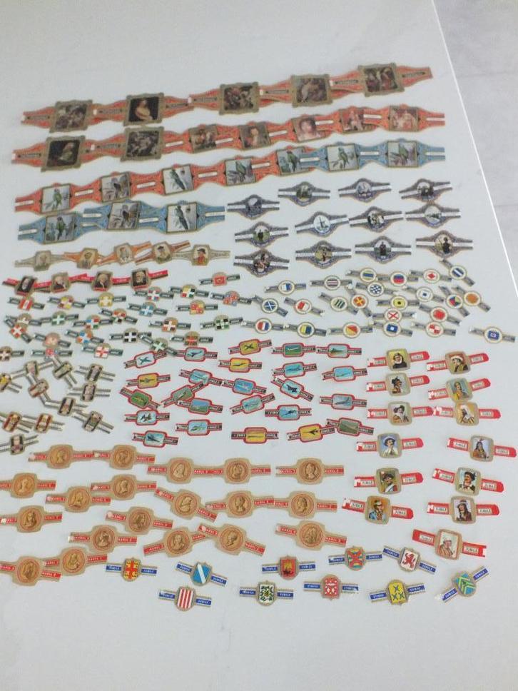 Sigarenbanden collectie  5, Verzamelen, Rookartikelen, Aanstekers en Luciferdoosjes, Nieuw, Sigarenbandjes, Ophalen of Verzenden