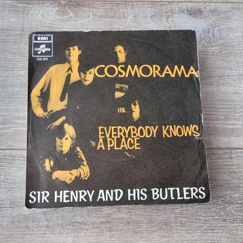 45T Sir Henry & His Butlers – Cosmorama (italiaanse persing, CD & DVD, Vinyles Singles, Utilisé, Single, Pop, 7 pouces, Enlèvement ou Envoi