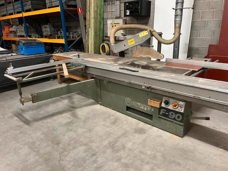 Paneelzaag Altendorf F90, Doe-het-zelf en Bouw, Gereedschap | Zaagmachines, Gebruikt, Overige typen, 1200 watt of meer, 70 mm of meer