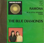 SINGLE THE BLUE DIAMONDS ----RAMONA---, 7 pouces, Pop, Utilisé, Enlèvement ou Envoi