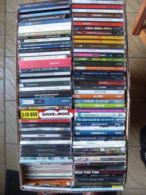 LOT CD'S - +/_ 500 STUKS ALLE GENRES(ROCK,POP,JAZZ,COUNTRY.., Cd's en Dvd's, Cd's | Pop, Zo goed als nieuw, Boxset, Ophalen of Verzenden