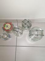 Inmaakpotten, Ophalen, Gebruikt, Glas