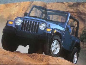 Brochure du Jeep Wrangler 2000