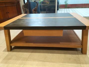 Table basse chêne mobilier de France  beschikbaar voor biedingen