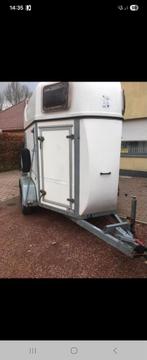 Dubbele Paardentrailer, Animaux & Accessoires, Chevaux & Poneys | Semi-remorques & Remorques, Enlèvement, Utilisé