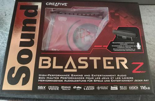 Creative Sound Blaster Z geluidskaart, Informatique & Logiciels, Cartes son, Comme neuf, Interne, Enlèvement ou Envoi