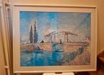 Schilderij "De ophaalbrug" Van Gogh 1888, Antiek en Kunst, Kunst | Schilderijen | Klassiek, Ophalen