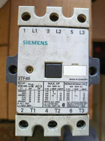 Siemens 3TF46 Vermogensschakelaar beschikbaar voor biedingen