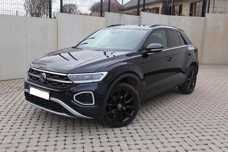 Volkswagen T-Roc 1.0, Autos, Volkswagen, Particulier, T-Roc, Essence, Euro 6, 5 portes, Boîte manuelle, Noir, Enlèvement