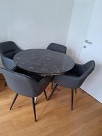 Eettafel + stoelen, Ophalen, Zo goed als nieuw