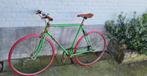 Vintage Fiets groen-rood, Fietsen en Brommers, 51 tot 55 cm, Ophalen, Jaren '60 of nieuwer