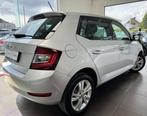 Skoda Fabia AMBITION 1.0 60CH 27.035KMS CARPLAY 1er MAIN GAR, Auto's, Skoda, Stof, Gebruikt, Zwart, Bedrijf