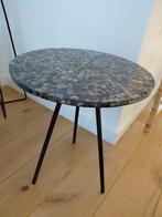 Bijzettafel mozaïek, Huis en Inrichting, Tafels | Bijzettafels, Rond, Ophalen, 45 tot 60 cm, Glas