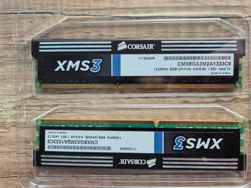 CORSAIR XMS3 DDR3 2X4GB beschikbaar voor biedingen
