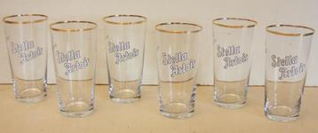 Stella Artois Boerkes 33cl / Emaille Logo En Gouden Randje beschikbaar voor biedingen