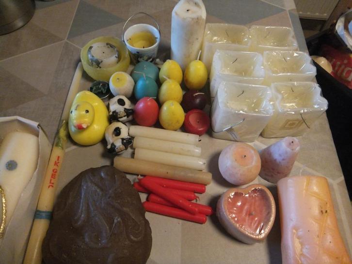 kaarsen smelten, Hobby en Vrije tijd, Overige Hobby en Vrije tijd, Gebruikt, Ophalen of Verzenden