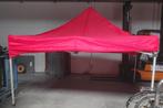 Professionele opvouwbare luifeltent Barnum 3x3m rood, Tuin en Terras, Partytenten, Gebruikt, Opvouwbaar, Minder dan 4 meter, Pagodetent