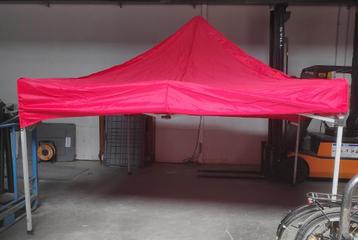 Professionele opvouwbare luifeltent Barnum 3x3m rood beschikbaar voor biedingen