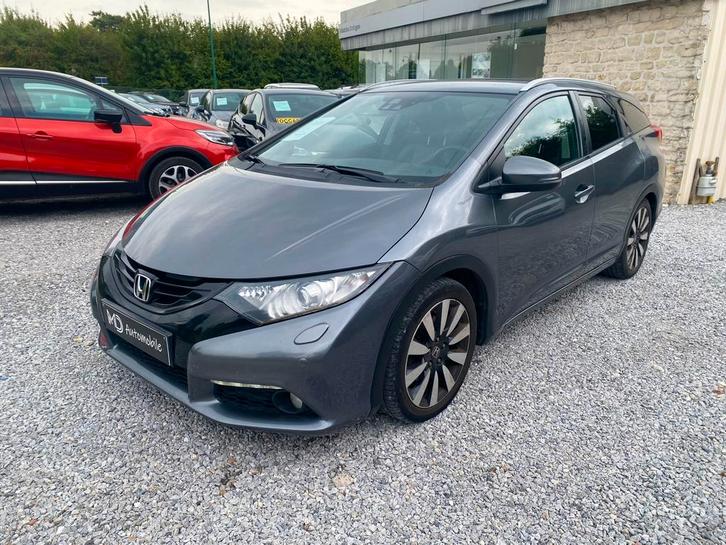 Honda 2014, Auto's, Honda, Bedrijf, Te koop, Civic, Diesel, Euro 5, Break, 5 deurs, Handgeschakeld, Zilver of Grijs, Zwart, Ophalen