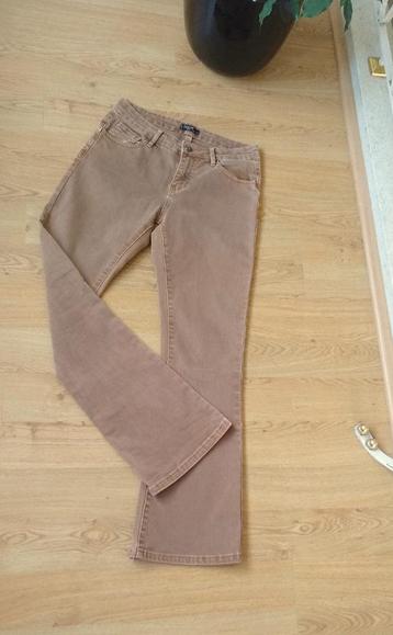 Zac & Zoe Paris bruine bootleg broek, sz MI 38 beschikbaar voor biedingen
