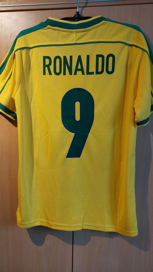 Ronaldo Brazilië WK 2002, Sport en Fitness, Voetbal, Zo goed als nieuw, Shirt, Verzenden