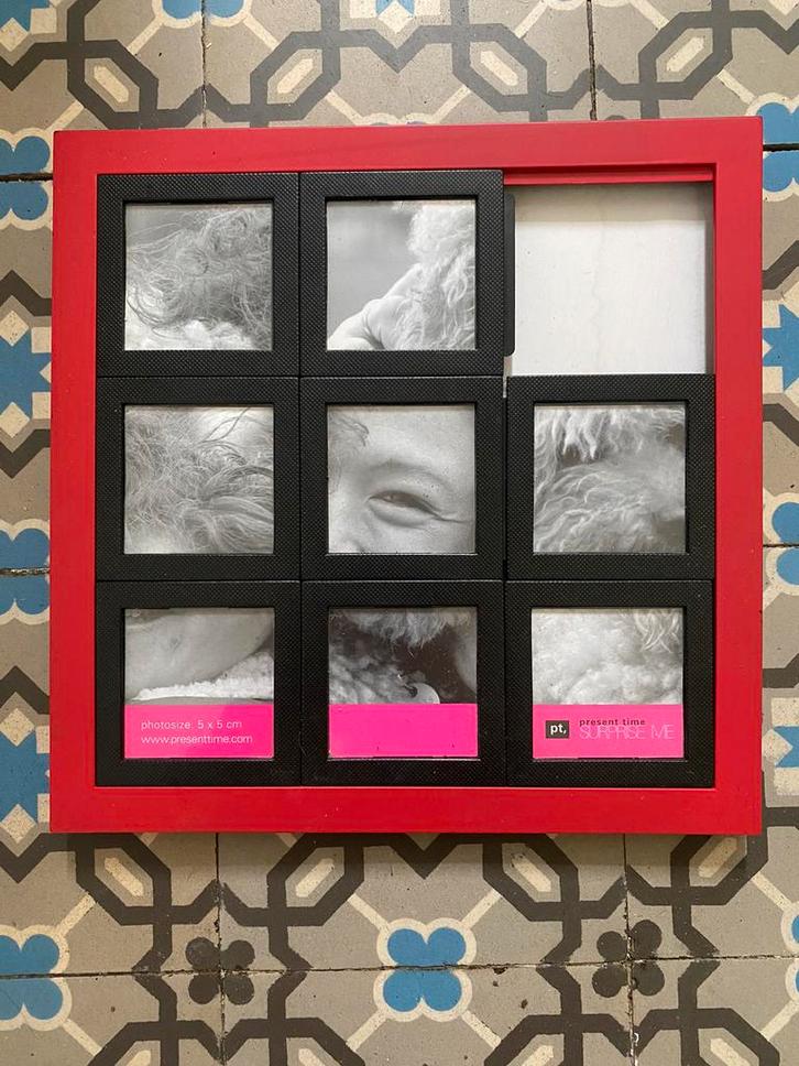 Cadre photo amusant et original, puzzle coulissant, TV, Hi-fi & Vidéo, Photo | Cadres photo, Comme neuf, Enlèvement ou Envoi