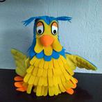 grote fabeltjeskrant handpop meneer de uil, Kinderen en Baby's, Ophalen of Verzenden, Gebruikt