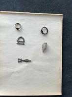 Antieke objecten ( lot 2, 5 stuks ), Antiek en Kunst, Antiek | Brons en Koper, Ophalen of Verzenden, Brons
