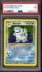 Blastoise Holo PSA 7 - 2/102 - Base Set 1999, Hobby en Vrije tijd, Verzamelkaartspellen | Pokémon, Verzenden, Zo goed als nieuw