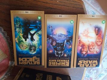 Star wars trilogie op vhs beschikbaar voor biedingen