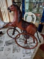 Houten paard op een fiets, Antiek en Kunst, Kunst | Beelden en Houtsnijwerken, Ophalen