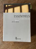 Les codes essentiels Larcier Droit Pénal 2015-2016, Envoi, Utilisé, Autres niveaux
