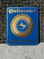 Continental emaille reclamebord, Ophalen, Gebruikt, Reclamebord