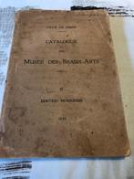 Ville de Gand - Catalogue du Musée des Beaux-Arts 1930, Antiquités & Art, Enlèvement ou Envoi