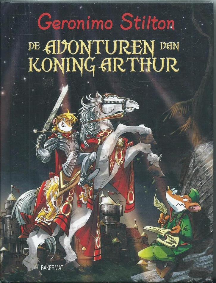 Geronimo Stilton - De avonturen van Koning Arthur, Boeken, Kinderboeken | Jeugd | onder 10 jaar, Ophalen of Verzenden