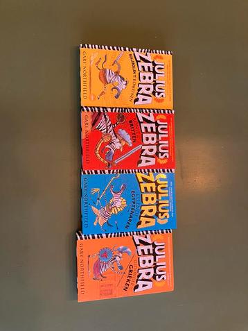 Julius Zebra 1ste 4 boeken beschikbaar voor biedingen