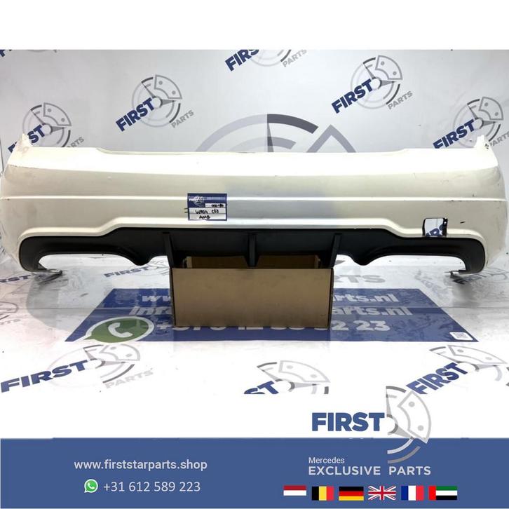 W204 C63 AMG FACELIFT ACHTERBUMPER + DIFFUSER Mercedes C Kla, Auto-onderdelen, Carrosserie, Bumper, Mercedes-Benz, Achter, Gereviseerd